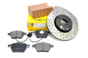 Спортивные тормозные диски 288mm+ колодки перед audi a6 c5, фото