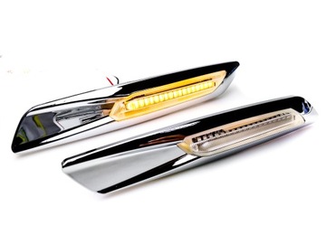 Динамический led подсветка поворотники bmw f10 f11 f07 f30, фото