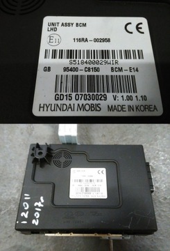 Hyundai i20 2 2015 блок модуль bcm 95400-c8150, фото