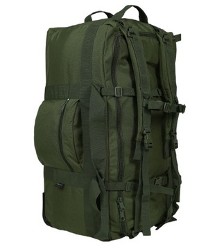 Bag military on wheels backpack 2w1 miles - tec combat duffle bag 118l olive, фото