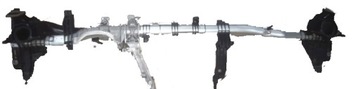 Mercedes в 222 s class beam under panels, фото