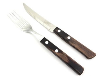Cutlery elegant fashionable 12 elements a set of cutlery for steaks pizzy, фото