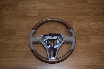 Steering wheel skin tree mercedes w207 w212 w218cls, фото