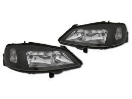 Lantern headlight opel astra 2 g 98- new left/ right black, фото