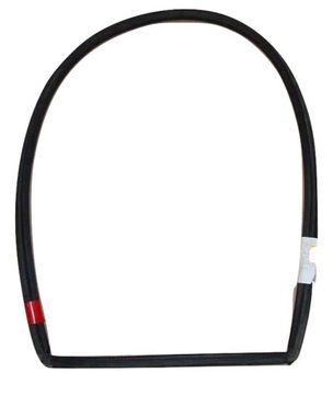 Fiat cinquecento glass sealant uchylanej right new, фото