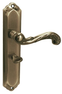 Handle nameplate blocking toilet retro patina kuchinox break up 72mm, фото