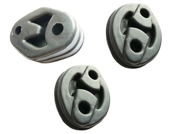 Mondeo 3 hanger fasteners exhaust muffler 3 pcs, фото