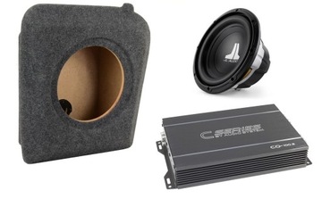 Skoda octavia 2 hull+ subwoofer 25cm+ amplifier, фото