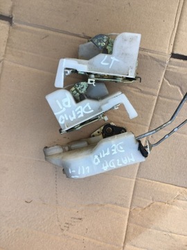 Mazda demio restyling door lock left front door, фото