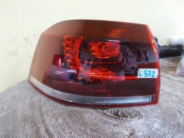 Фонарь задний левая vw golf vi 6 led подсветка кабриолет 5k7, фото