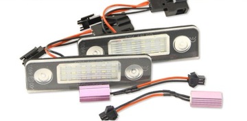 Лампочки подсветки номерного знака номерного led подсветка skoda roomster octavia, фото
