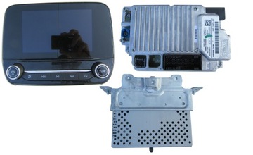Display computer control unit navigation fiesta mk8 2017, фото
