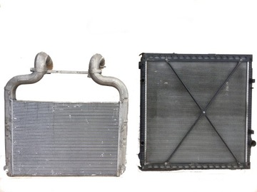 Radiator air intercooler waters liquids daf xf 106 europe 6, фото