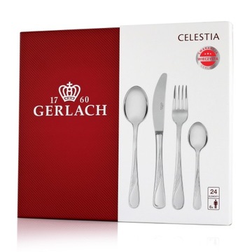 Celestia gerlach cutlery 24 electrical gloss box 6 axis, фото