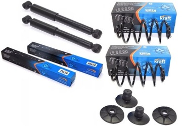 Shock absorbers springs ass opel astra g 2 station wagon, фото