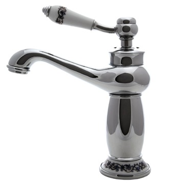 Washbasin faucet freestanding royal orderlies retro chrome, фото