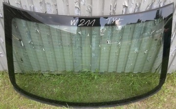 Glass ass back mercedes w211 avangarde blue, фото