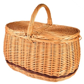 Basket (bracket) on picnic wicker picnic basket size. xxl, фото