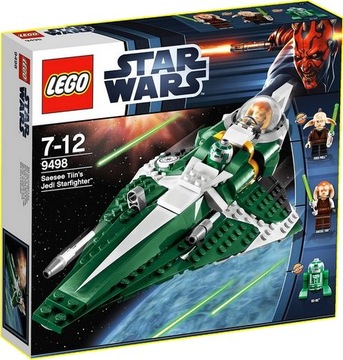 ### lego звездные войны 9498 звездный истребитель джедай saesee tiin's r3 - d5 уни палач, фото