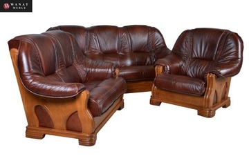 Lounge set furniture wanat shades of brown, фото