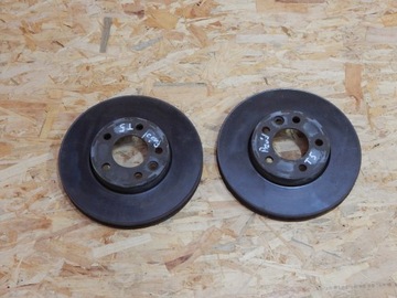 Vw t5 disk brake disks front very good condition, фото