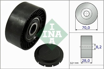 Schaeffler other 532 0468 10 roller guide/ guide, v-belt jagged, фото