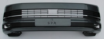 Vw t6 бампер передний противотуманная фара хром цвет r7x, фото