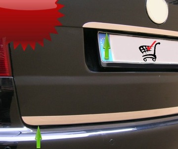 Vw touran накладка хром 2 шт багажник крышка - тюнинг 2003-2010, фото