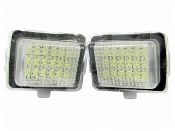 Lighting license plate led backlight mercedes w204 w212 w22, фото