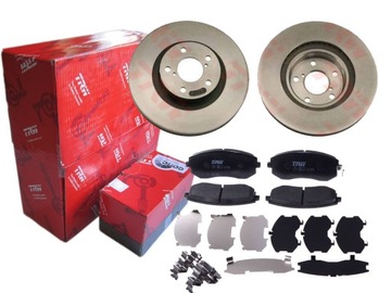 Disks+ pads trw front legacy forester impreza, фото