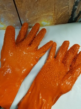 Mittens rubber (rubber) lateksowe for sliskiej surfaces, фото