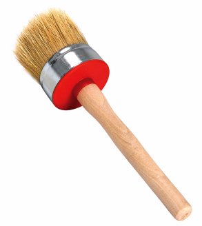 Round brush round straight maan 2, 5 centimeters, фото