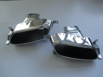 Volvo xc60 2017- tip muffler left right chrome 31425211, 31425212, фото