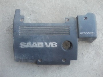 Saab 9-5 3. 0t v6 защита крышка двигателя бензин, фото