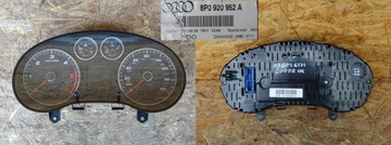 Audi a3 8p 1.6 tdi 08-12 instrument panel 8p0920952a, фото