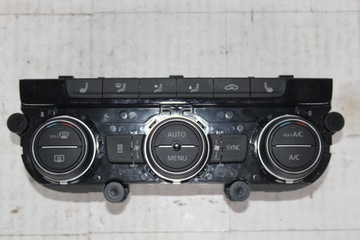 Панель блок управління кондиціонера vw passat b8 gte 5ge907044e, фото