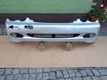 Mercedes c-class w203 bumper front, фото