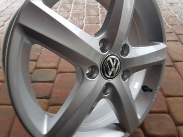 Диски легкосплавные vw golf 7, touran 16 целые, 5x112, фото