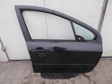 Peugeot 307 01 - 2005 hatchback right front door 5 doors exl, фото