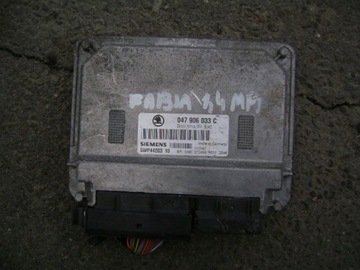 Skoda fabia 1 1.4 mpi - компьютер 047906033c, фото