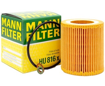 Mann filter grease filter hu816x bmw 3 e90 5 e60 3.0 n20 n51 n52 n53 n54 n55, фото