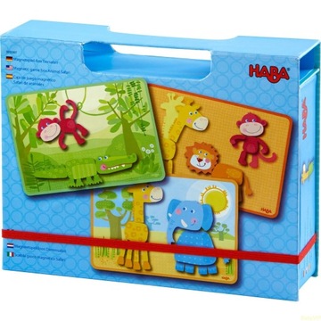 Puzzle magnetic haba animals safari, фото
