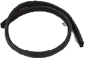 Hood seal covers motor w117 a1178870098, фото