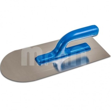 Trowel stainless steel, semicircular 110 x 320 mm, фото