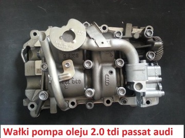 Oil pump block shafts restoration 2.0 tdi, фото