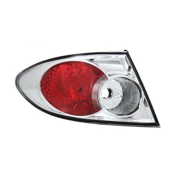 Mazda 6 02 - 05 tail light headlights silver new, фото