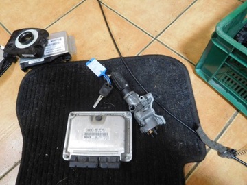 Computer control unit ignition lock audi a6 2.5 automaton 4b, фото