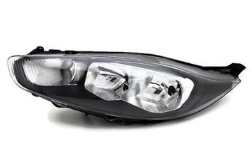Ford fiesta 13 - new headlight black left depo^, фото