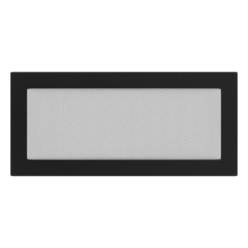 Lattice ventilation colored grilles 17 x 37 centimeters black, фото