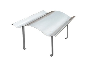 Visor chimney type napoleon 50x80cm on 4 stopach, фото
